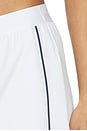 view 6 of 6 Anaya Mid Rise Skort in White
