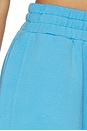 view 6 of 6 SHORT TAILLE HAUTE OLLIE in Azure Blue