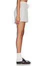view 3 of 6 Atrium High Rise Short in Light Grey Marl