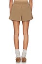 view 4 of 6 Nila Mid Rise Short in Taupe Stone
