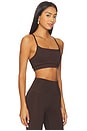 view 2 of 4 Assure Cerys Sports Bra in Coffee Bean