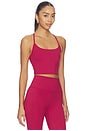 view 2 of 4 Freesoft Harley Bralette in Rich Raspberry