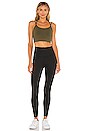 view 4 of 4 Frances Sports Bra in Olive Night