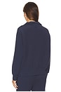 view 3 of 4 Hawley Half Zip Sweatshirt in Blue Nights