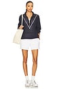 view 4 of 4 Calva Half Zip Knit Pullover in Navy