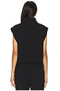 view 3 of 4 Loretta Half Zip Vest in Black