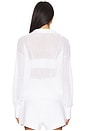 view 3 of 4 Aurora Half Zip Knit Pullover in White