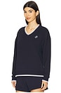 view 2 of 5 Iona V-neck Sweatshirt in Navy