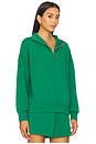 view 2 of 4 Hawley Half Zip Sweatshirt in Verdant Green