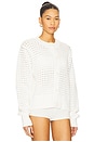 view 2 of 4 Bettina Textured Knit Jacket in Snow White