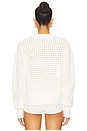 view 3 of 4 Bettina Textured Knit Jacket in Snow White