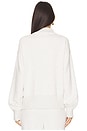 view 3 of 4 Sally Half Zip Sweatshirt in Ivory Marl