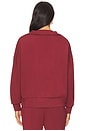 view 3 of 4 Hawley Half Zip Sweatshirt in New Maroon