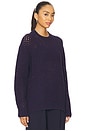 view 2 of 4 Grady Boucle Knit Sweater in Evening Blue