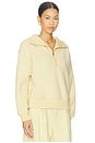 view 2 of 4 Jaylin Half Zip Fleece in Reed Yellow