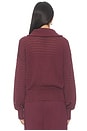 view 3 of 4 Darla Half Zip Knit Sweater in Sassafras