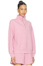view 3 of 5 SUDADERA CON CREMALLERA HAWLEY in Rose Marl