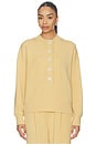 view 1 of 4 Reena Button Front Sweater in Sahara Sun