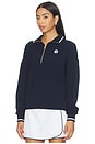 view 2 of 5 Bertie Half Zip Sweater in Navy