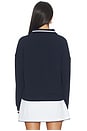view 3 of 5 Bertie Half Zip Sweater in Navy