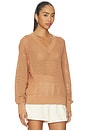 view 2 of 4 Gaia V Neck Sweater in Camel