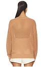 view 3 of 4 Gaia V Neck Sweater in Camel