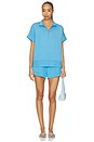 view 4 of 4 JERSEY MANGA CORTA RITCHIE in Azure Blue