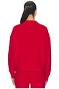 view 5 of 5 Olwen Button Front Sweater in Red Marl