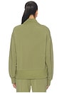 view 4 of 4 Sally Half Zip Sweat in Loden Green
