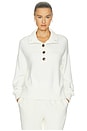 view 1 of 4 Bronya Button Placket Sweater in Pristine