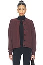 view 2 of 5 Olwen Button Front Sweater in Deep Mahogany