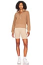 view 4 of 4 Roselle Half Zip Sweatshirt in Chanterelle