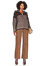view 4 of 4 Willard Knit Pullover in Coffee Bean
