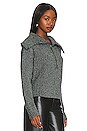 view 2 of 4 Elise Half Zip Jacket in Black