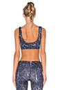 view 3 of 4 BRASSIÈRE DE SPORT BETH in Navy Marble