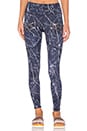 view 1 of 4 Palms Legging in Navy Marble