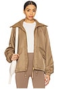 view 1 of 5 Morven Blouson Jacket in Taupe Stone