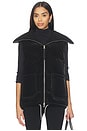 view 1 of 4 Evie Puffer Gilet in Black