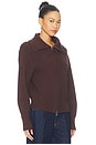 view 2 of 4 Enrico Knit Jacket in Coffee Bean