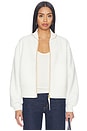 view 1 of 5 Klaudia Fleece Jacket in Egret