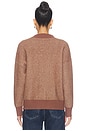 view 4 of 4 Zenia Zip Through Knit Jacket in Nutmeg