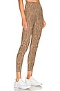 view 2 of 4 Let's Go High Rise Legging in Khaki Snake