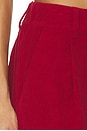 view 6 of 6 Floris Wide Leg 29.5 Pant in Red Dahlia