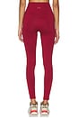 view 4 of 6 Always Warm Base Layer Legging in Red Dahlia Marl