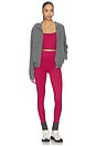 view 5 of 6 Freesoft High Rise Legging in Rich Raspberry