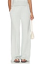 view 1 of 7 The Wide Leg Pant in Mint Green Marl