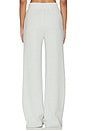 view 5 of 7 The Wide Leg Pant in Mint Green Marl