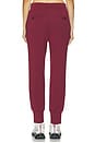 view 5 of 6 The Slim Cuff Pant 27.5 in New Maroon