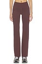 view 2 of 7 Always Flare Legging 32 in Deep Mahogany