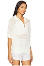 view 2 of 5 Nali Half Zip Knit Top in Egret